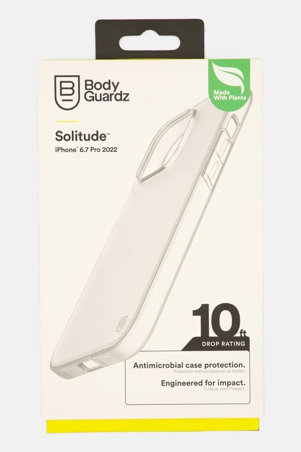 Husa Originala BodyGuardz Solitude pentru Iphone 14 Pro Max-Transparent Mat - 2 | YEO